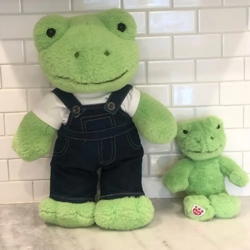 Build A Bear Frog and Mini Frog Plush, Sleeper